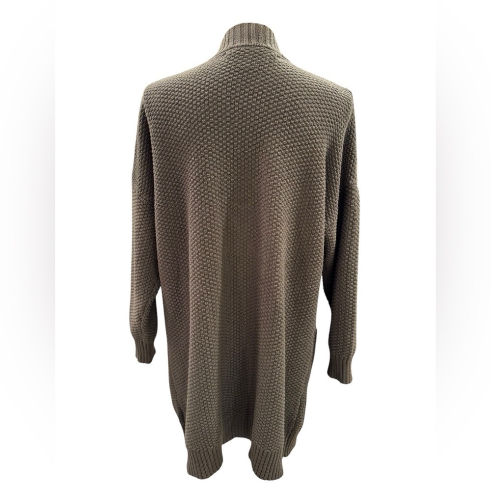 Max Studio Open Front Cardigan Women’s Size 2XL Green - Picture 6 of 10